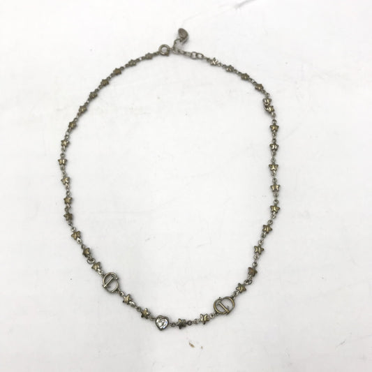 Christian Dior Iron Pyrite Necklace