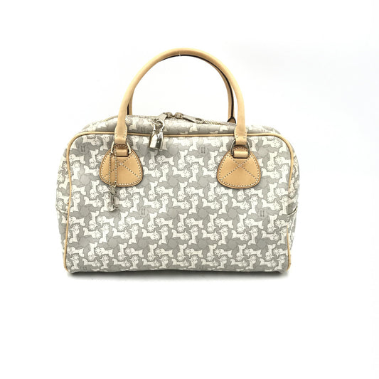 Celine Saluki Carriage Pattern Mini Handbag