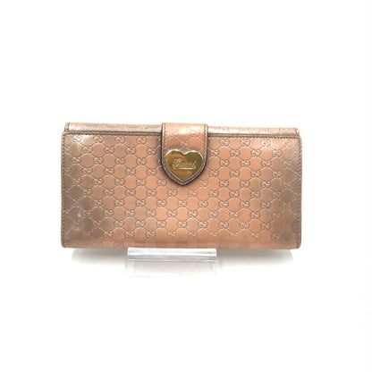 Gucci Micro GG Double Hook Long Wallet