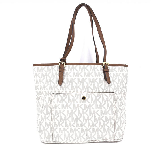 Michael Kors Canvas Medium Shoulder Tote Bag