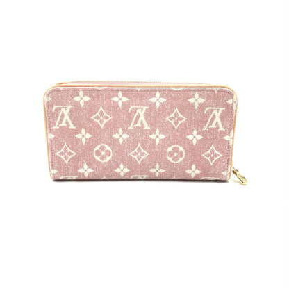 Louis Vuitton Monogram Denim Zippy Wallet