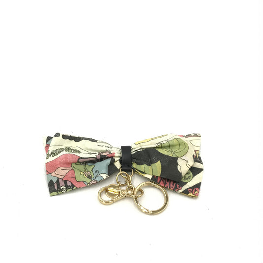 Prada Saffiano Bow Tie Charm