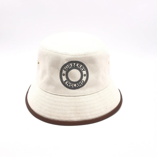 Burberry Logo Print Bucket Hat