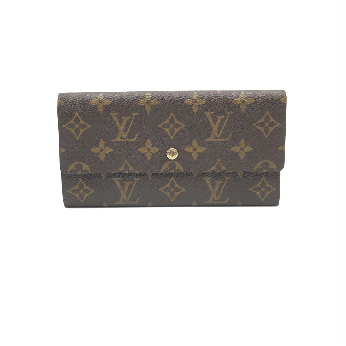 Louis Vuitton Monogram Canvas Fleuri Sarah Wallet