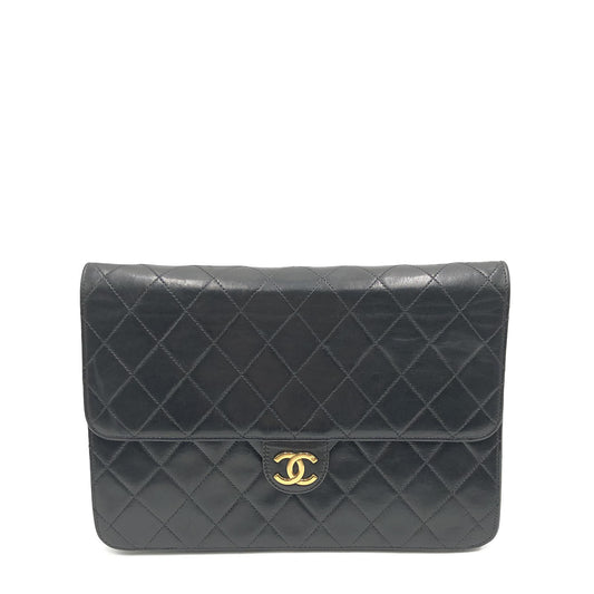 Chanel -  Matelasse Lambskin chain shoulder bag