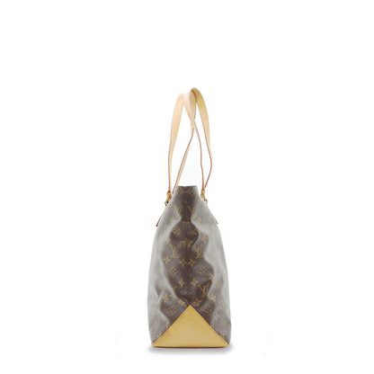 Monogram Cabas Mezzo Shoulder Bag