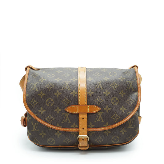 Monogram Saumur Shoulder Bag 30