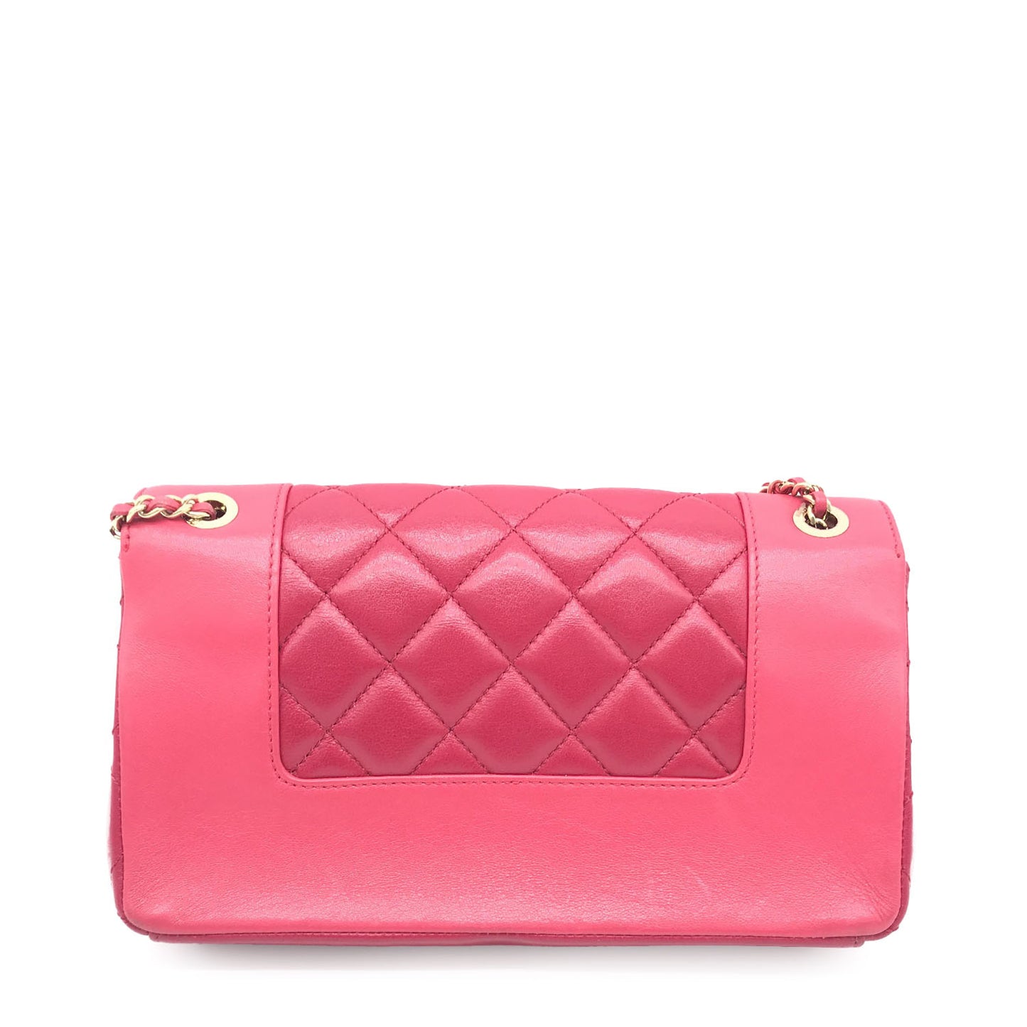 Chanel -  Caviar Quilted Extra Mini Coco Handle Flap Rose