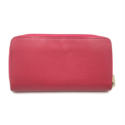 Chanel Pink Caviar Leather CC Timeless Zip Wallet