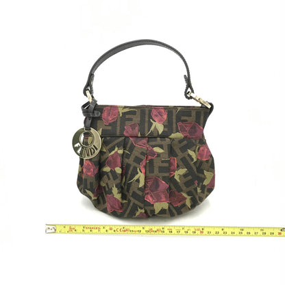 Fendi Monogram Rose Pochette Accessoires