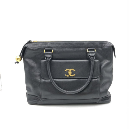 Chanel Caviar Timeless Front Pocket Handle Bag