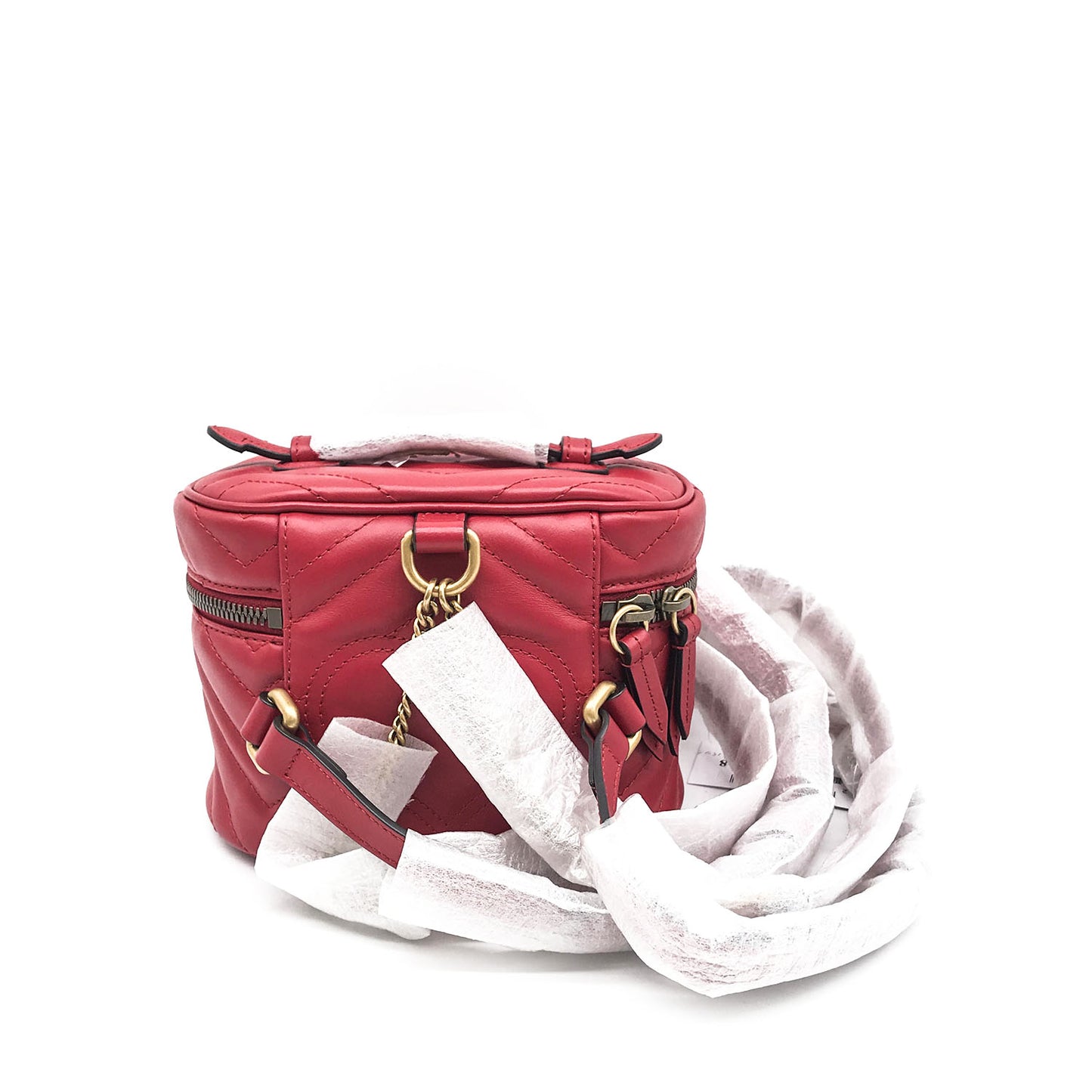 Gucci - GG Marmont Mini Backpack Red