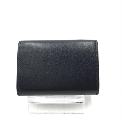 Yves Saint Laurent Tri-fold Leather Compact Wallet