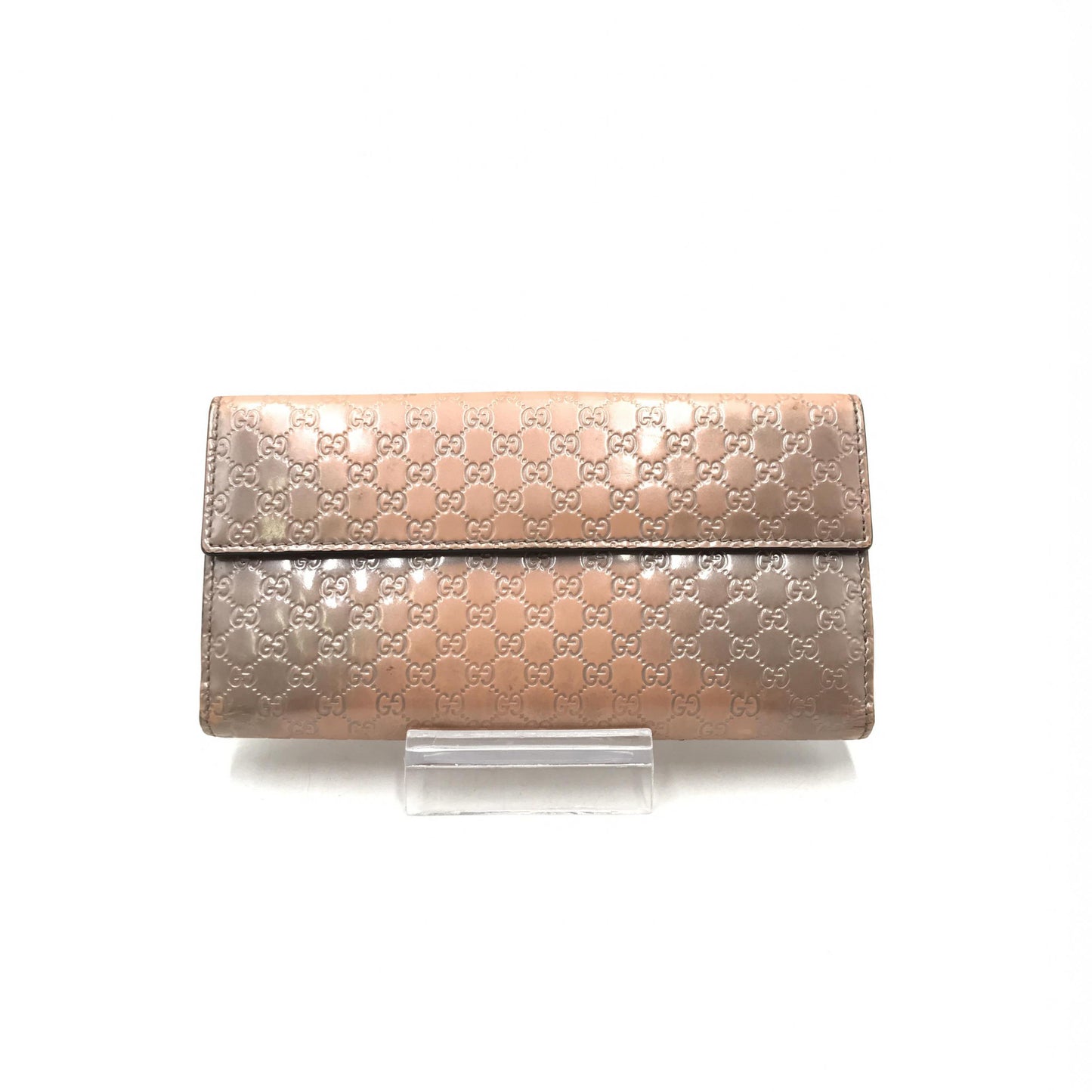 Gucci Micro GG Double Hook Long Wallet