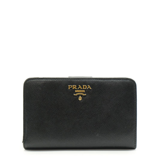 Black Saffiano Wallet