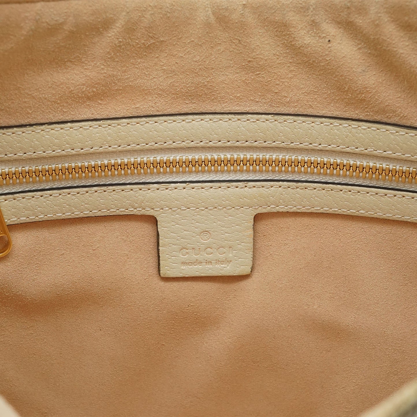 Gucci GG Monogram Apple Motif Shoulder Bag