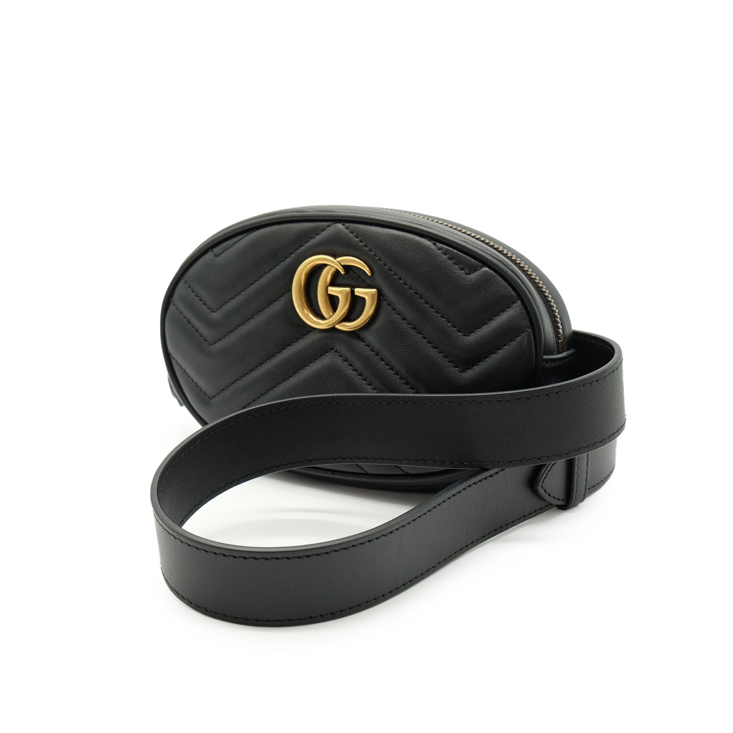 GG Marmont Black Waist Bag