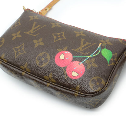 Takashi Murakami Cherry Pochette Accessoires Hand Bag