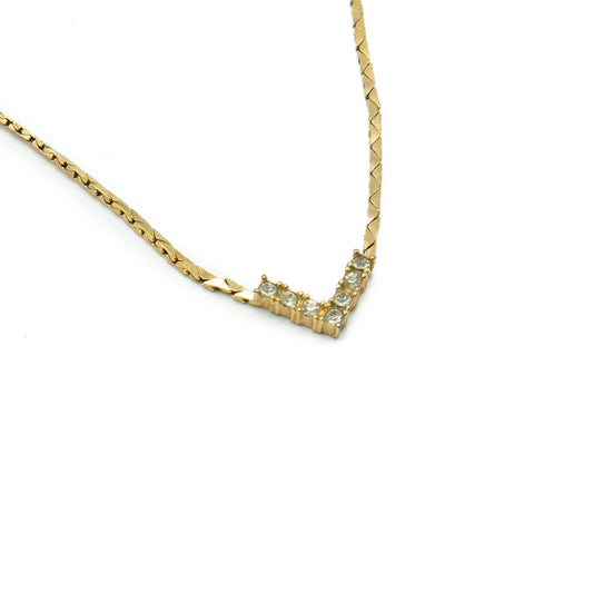 Line Stone Necklace