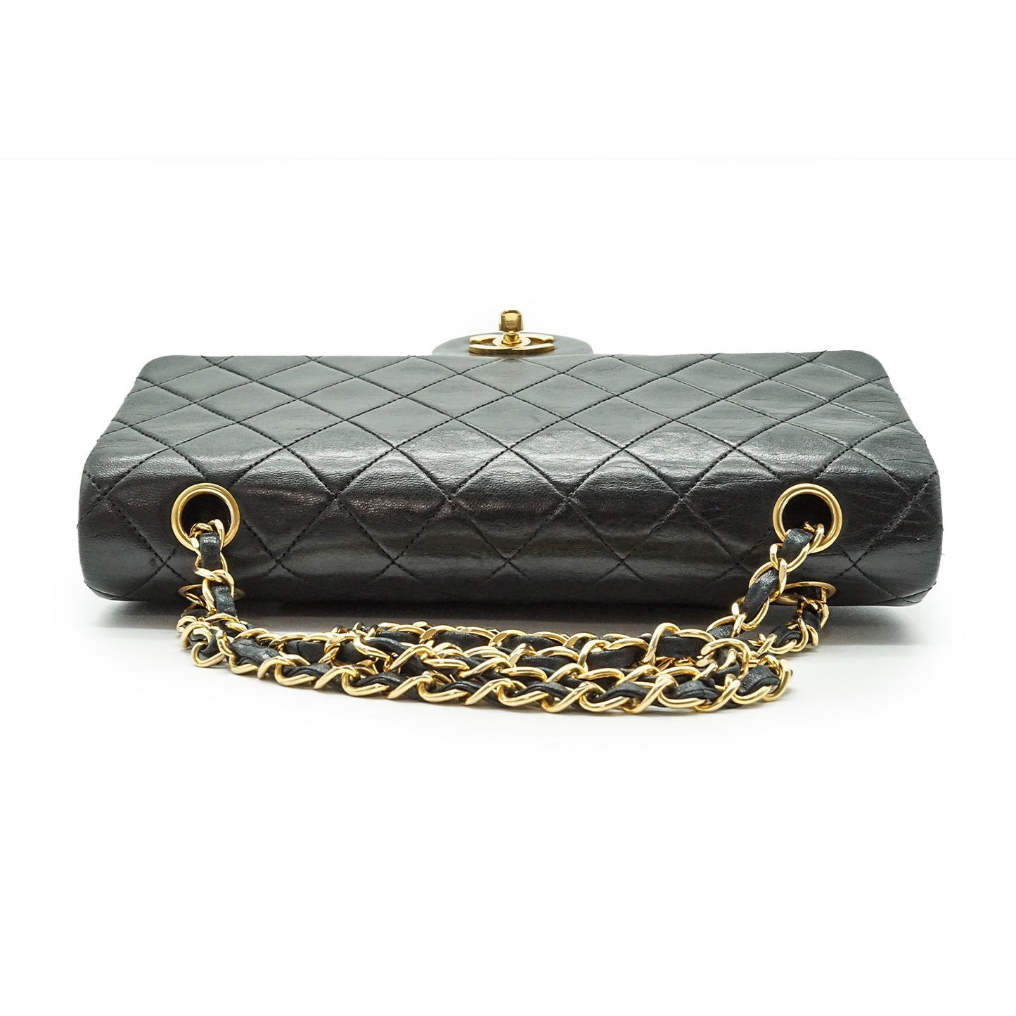 Matelasse Double Flap 25cm Chain Shoulder