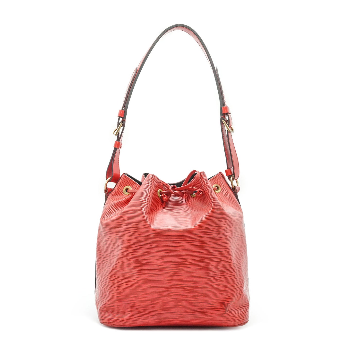 Epi Petit Noe Red Shoulder Bag