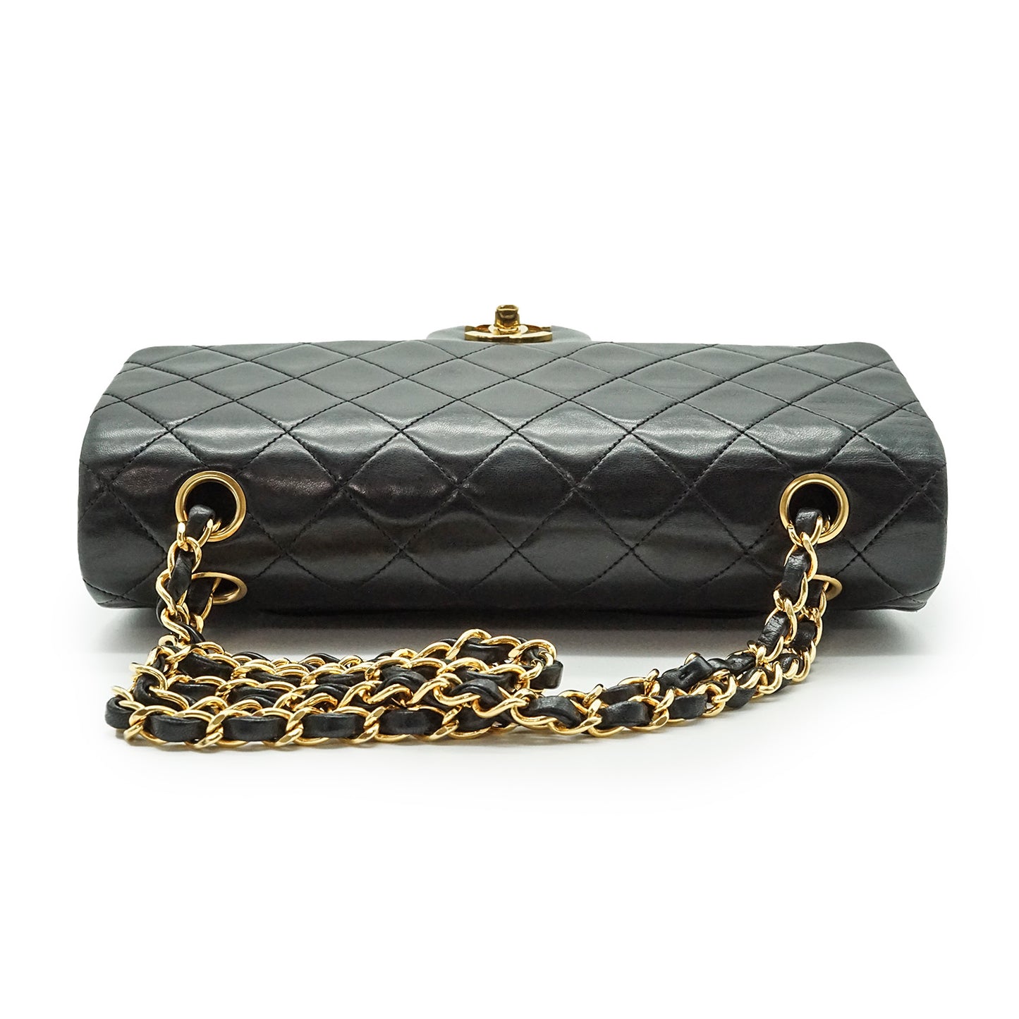 Matelasse Double Flap 25cm Chain Shoulder