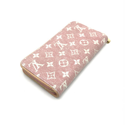 Louis Vuitton Monogram Denim Zippy Wallet