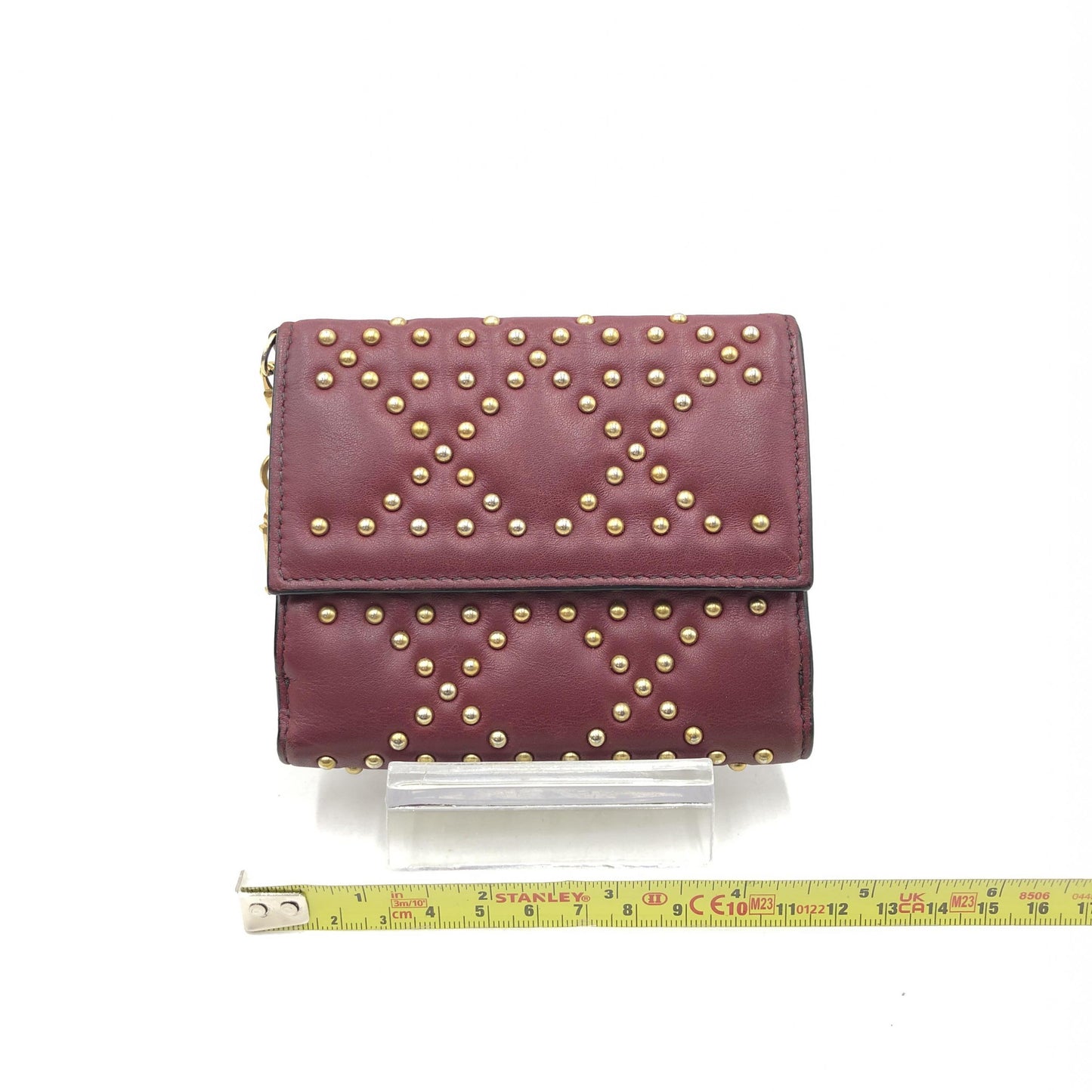 Christian Dior Lady Dior Wallet in Cannage Quilted Lambskin Leather