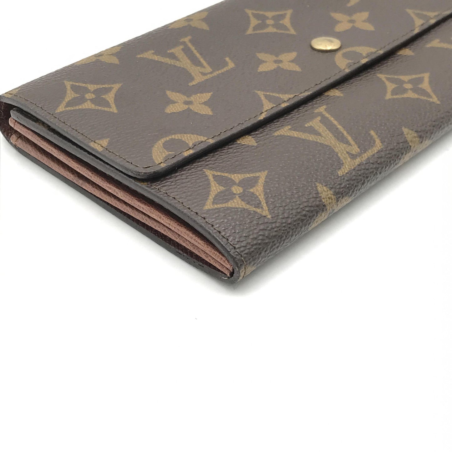 Louis Vuitton Monogram Canvas Fleuri Sarah Wallet