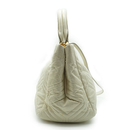 Vitello Shine Trapu Shoulder Bag