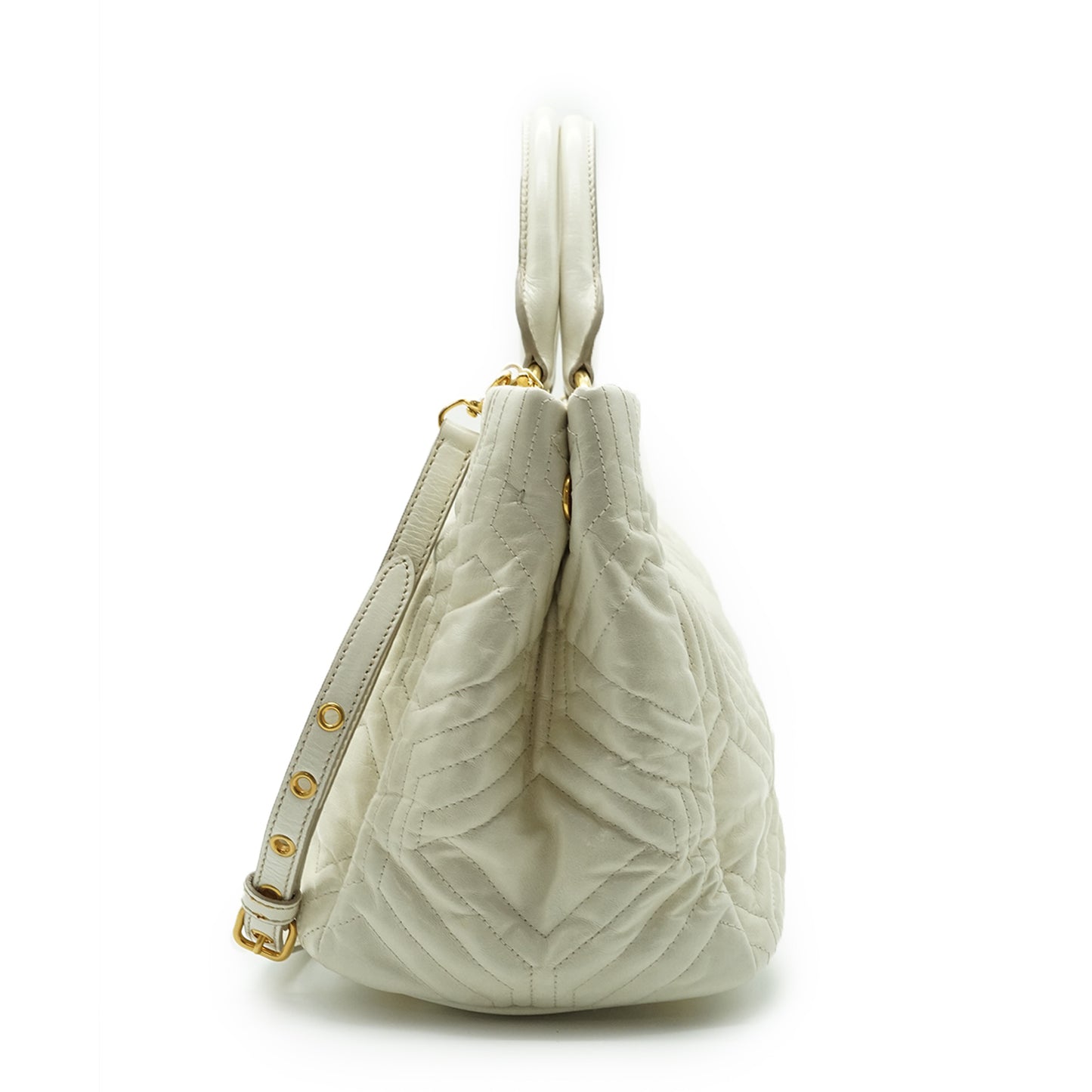 Vitello Shine Trapu Shoulder Bag