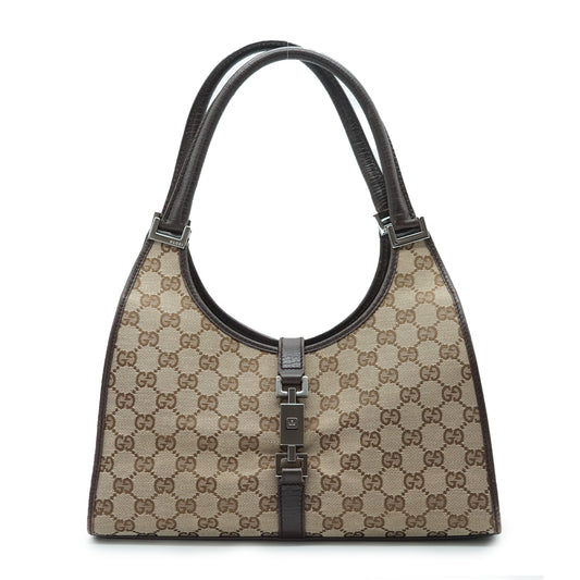 Gucci GG Canvas Jackie Handbag