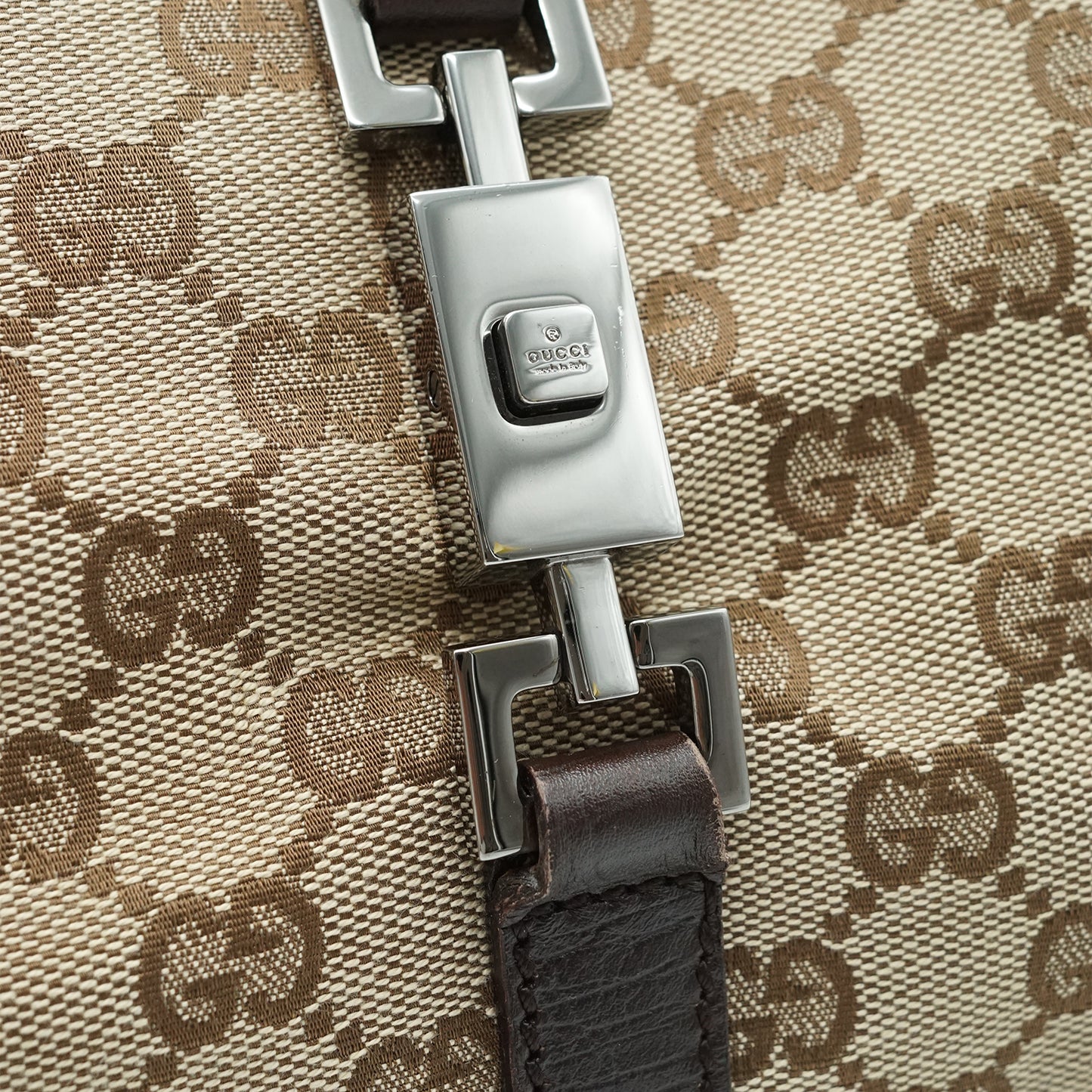 Gucci GG Canvas Jackie Handbag