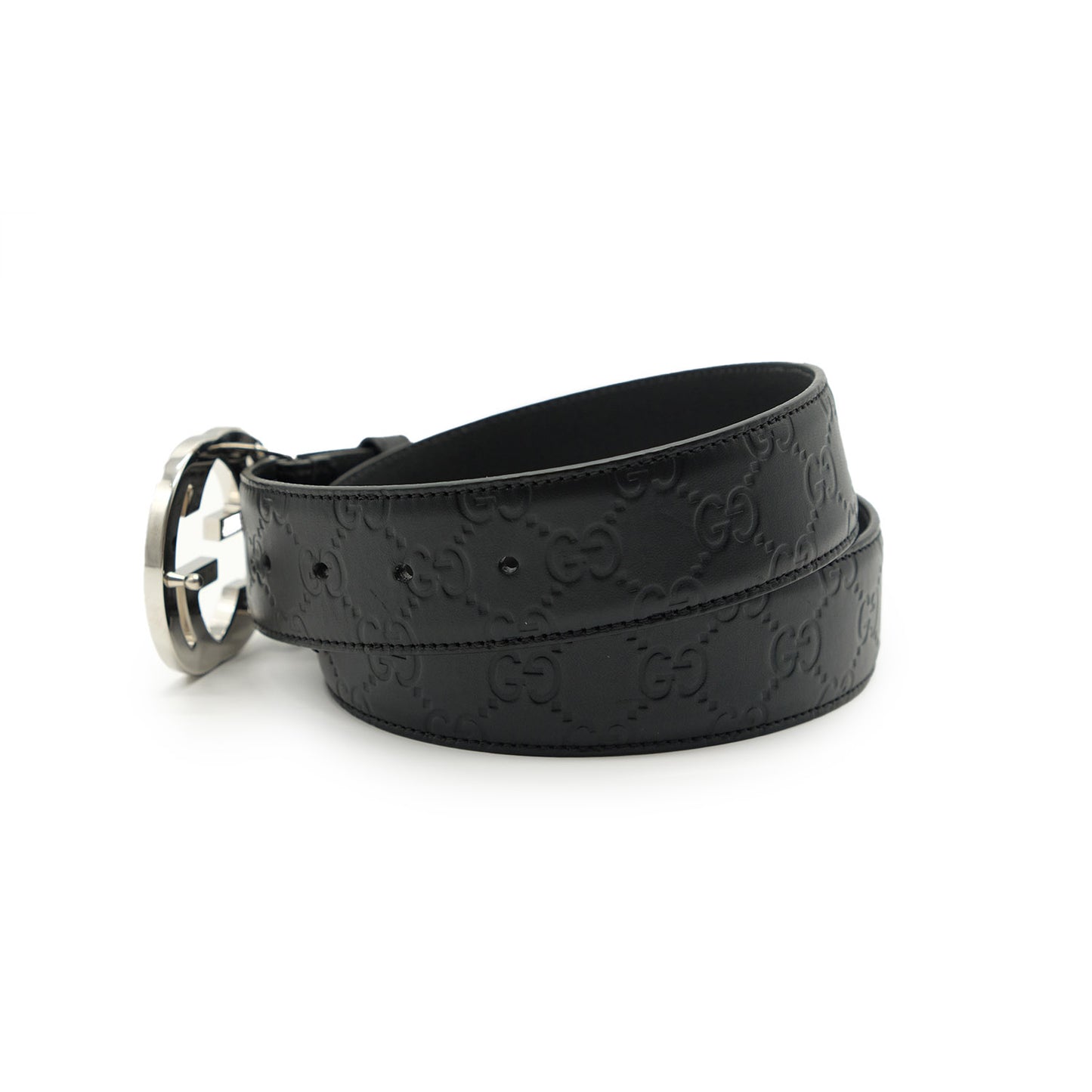 Guccissima Interlocking G Belt