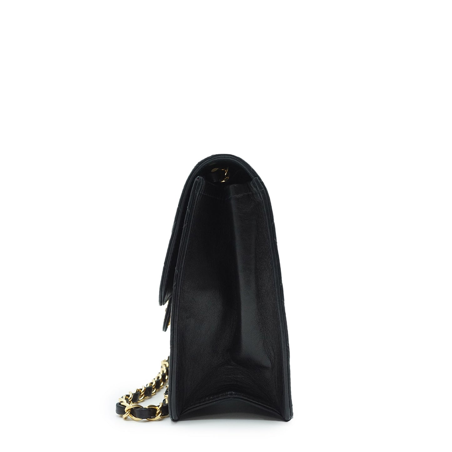 Lambskin Matelasse Flap Chain Shoulder Bag