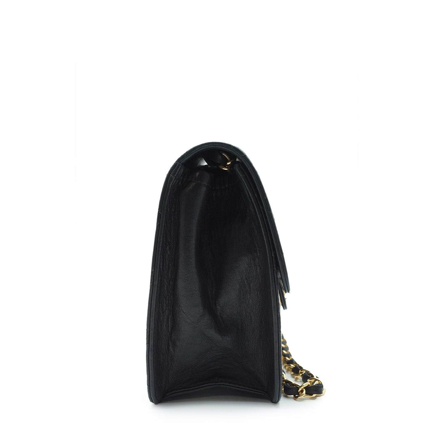 Lambskin Matelasse Flap Chain Shoulder Bag