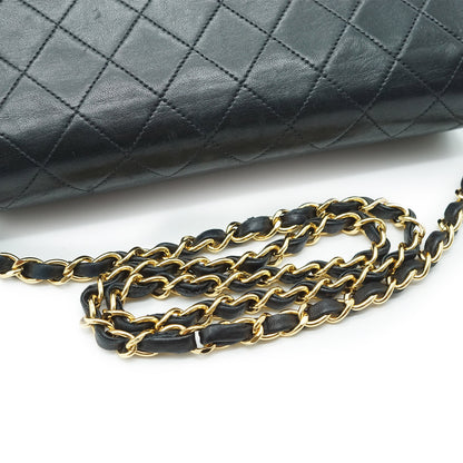 Lambskin Matelasse Flap Chain Shoulder Bag