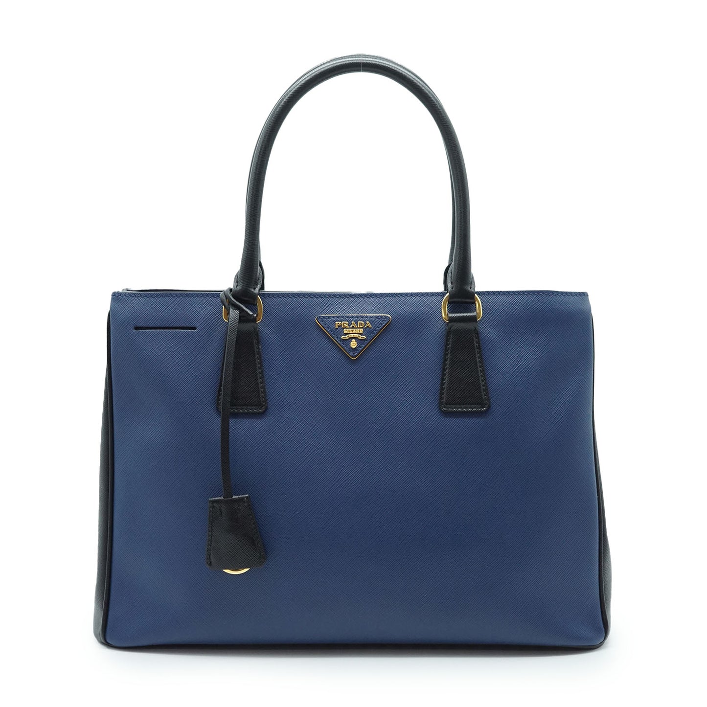 Saffiano Leather Galleria Bicolor Tote Bag