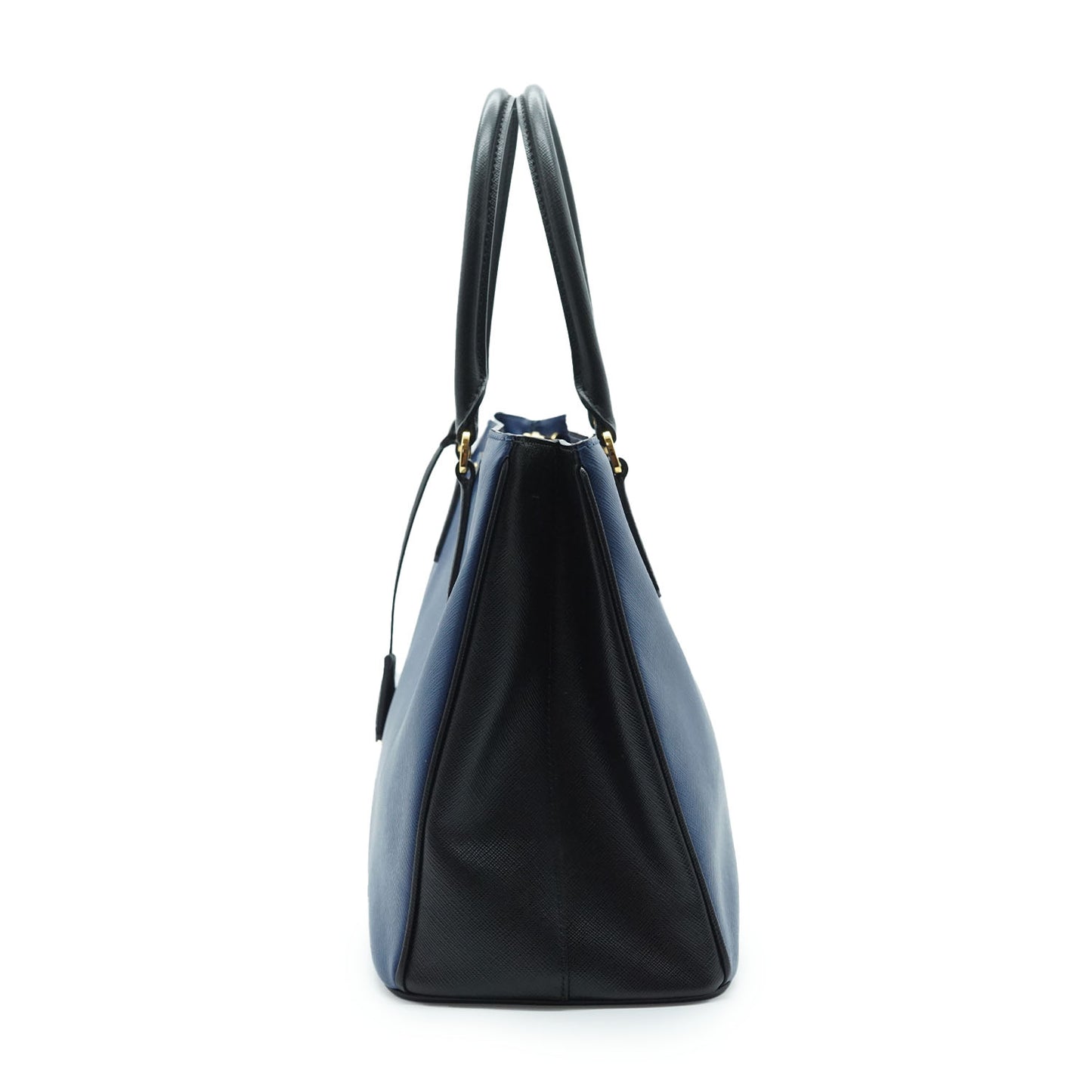 Saffiano Leather Galleria Bicolor Tote Bag