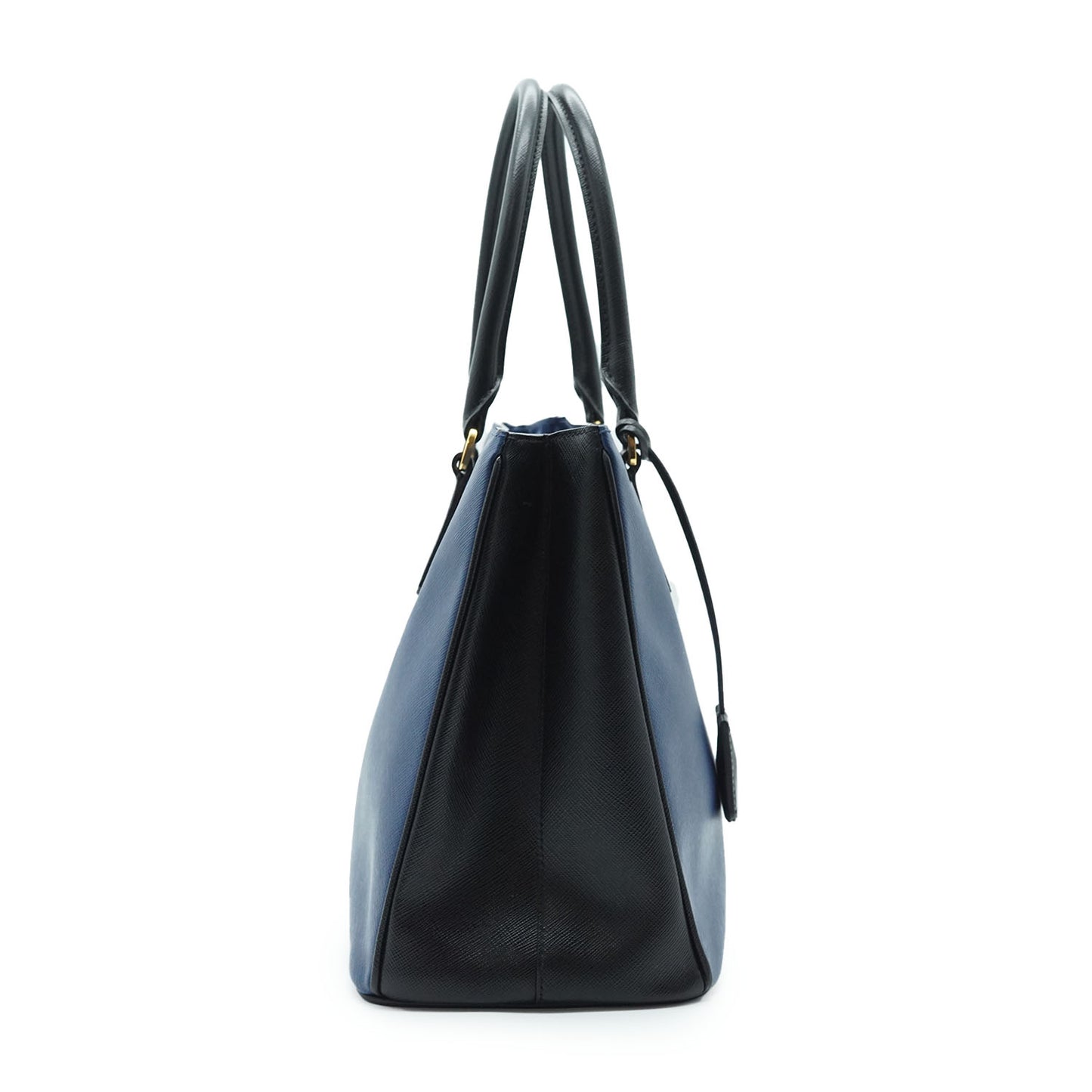 Saffiano Leather Galleria Bicolor Tote Bag