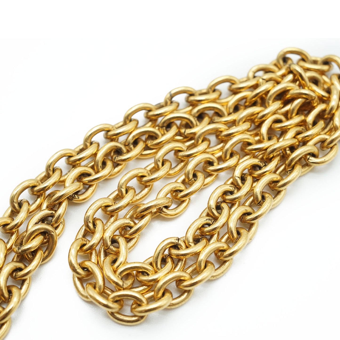 Matelasse Coco Mark Chain Necklace Gold