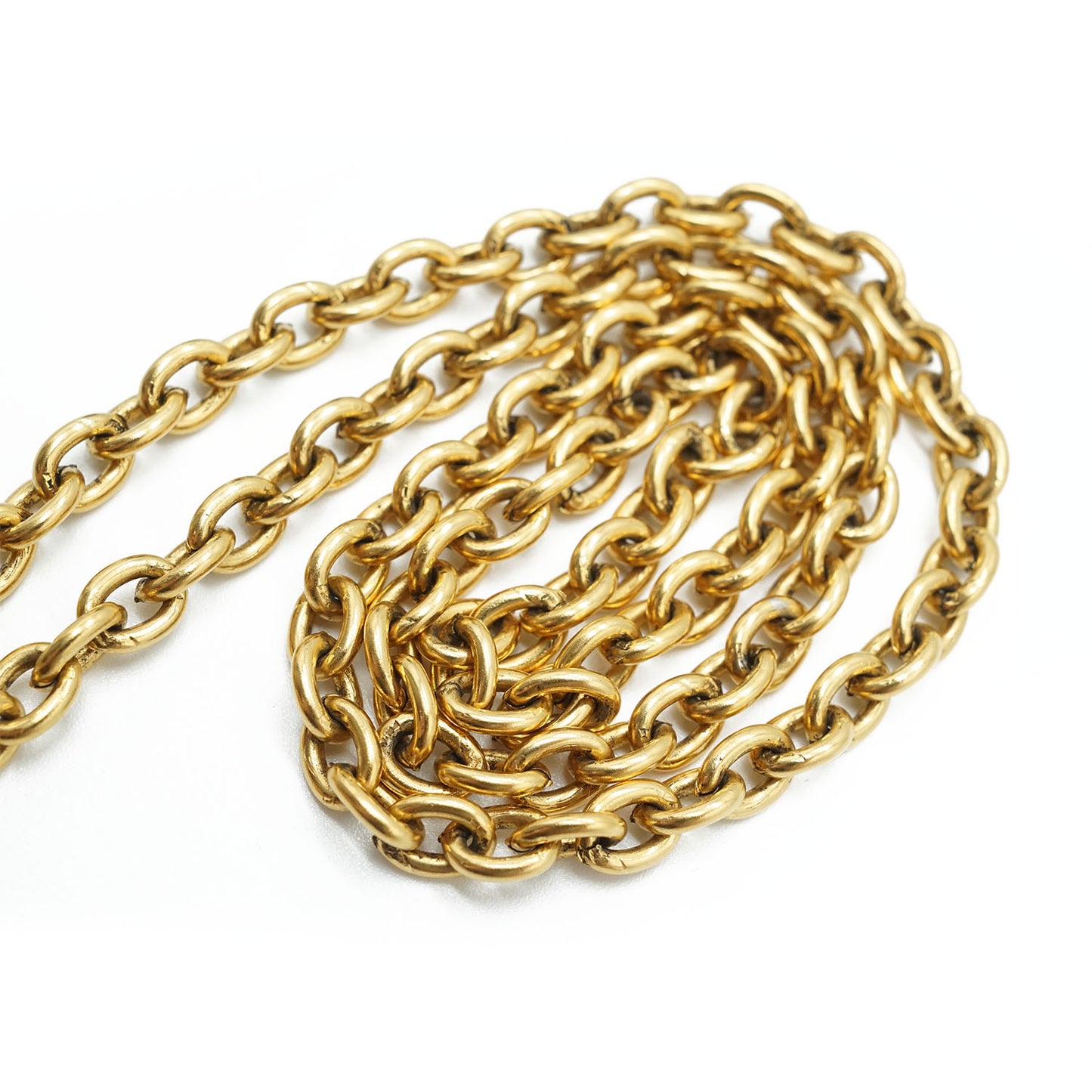 Matelasse Coco Mark Chain Necklace Gold