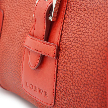 Red Leather Senda Hand Bag