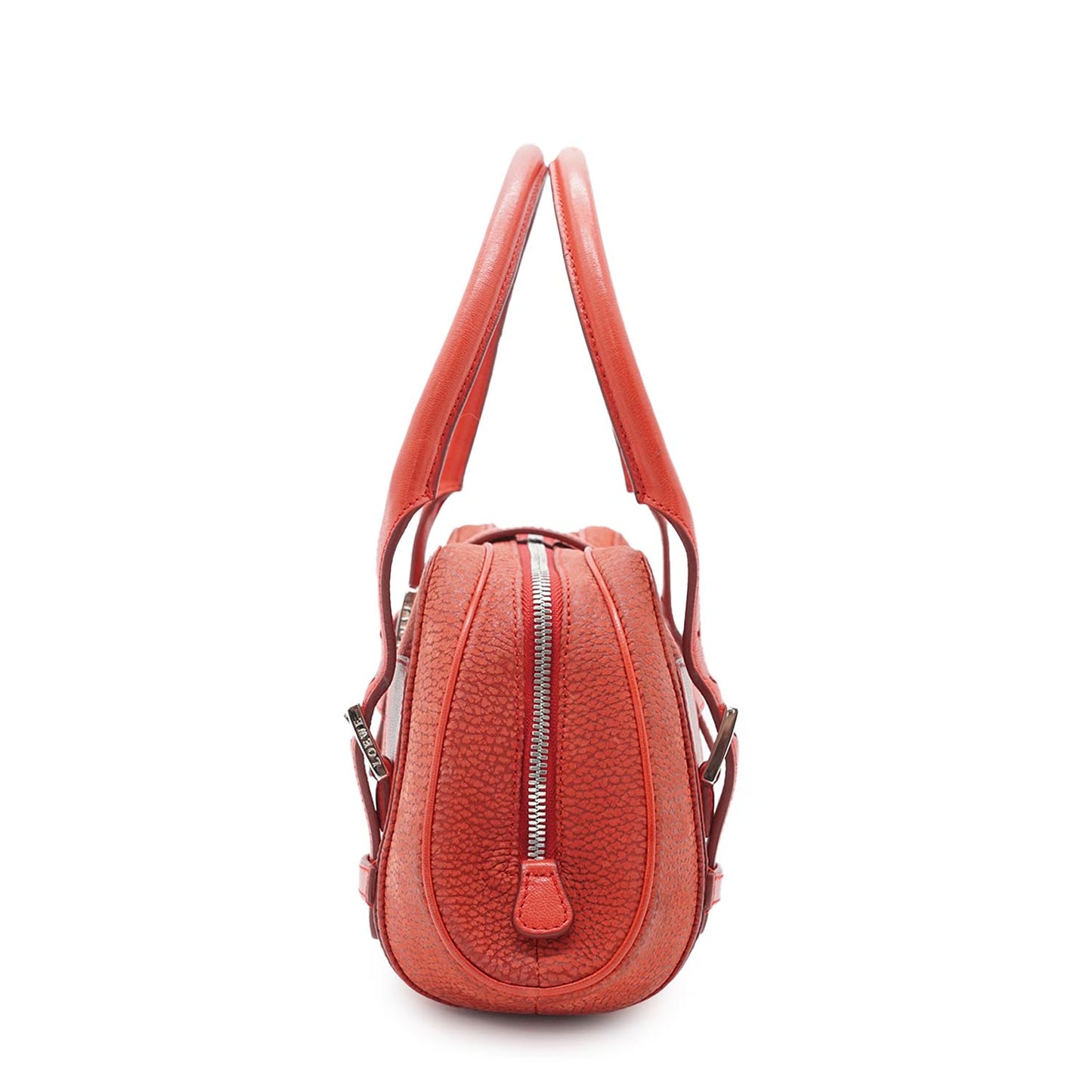 Red Leather Senda Hand Bag