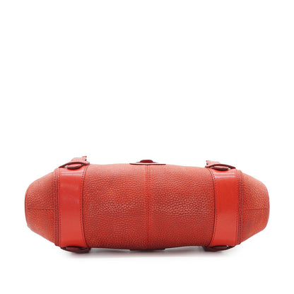 Red Leather Senda Hand Bag