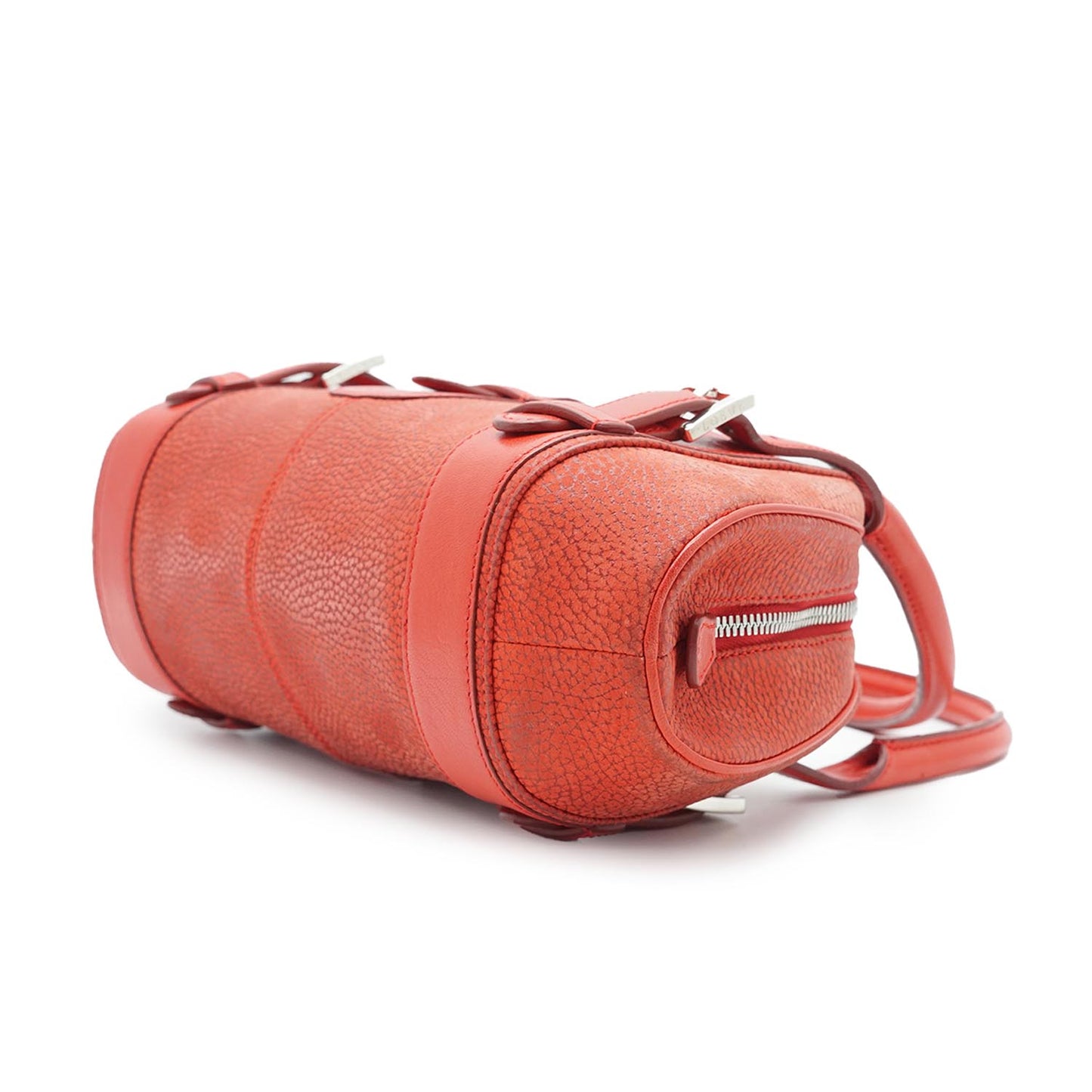 Red Leather Senda Hand Bag