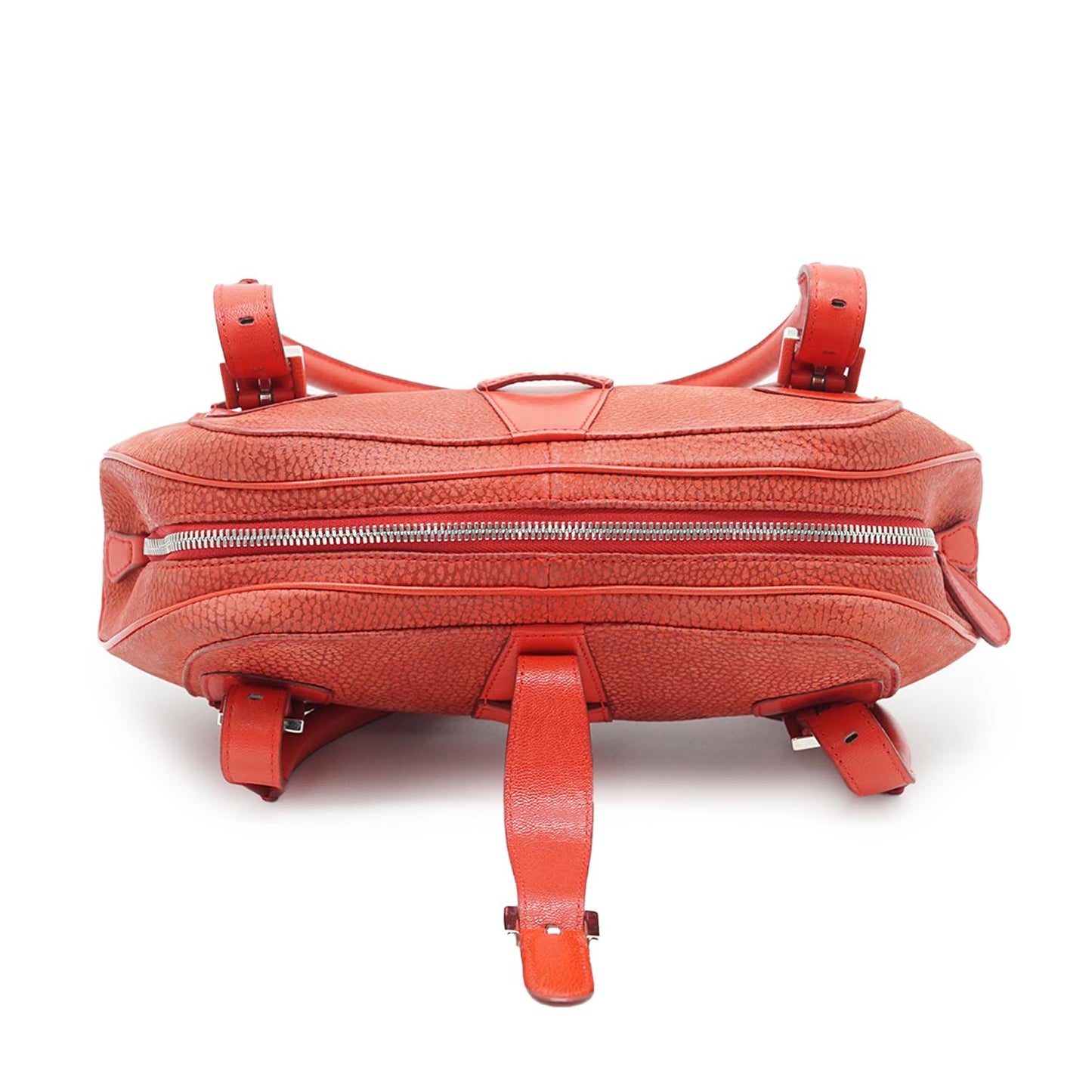 Red Leather Senda Hand Bag