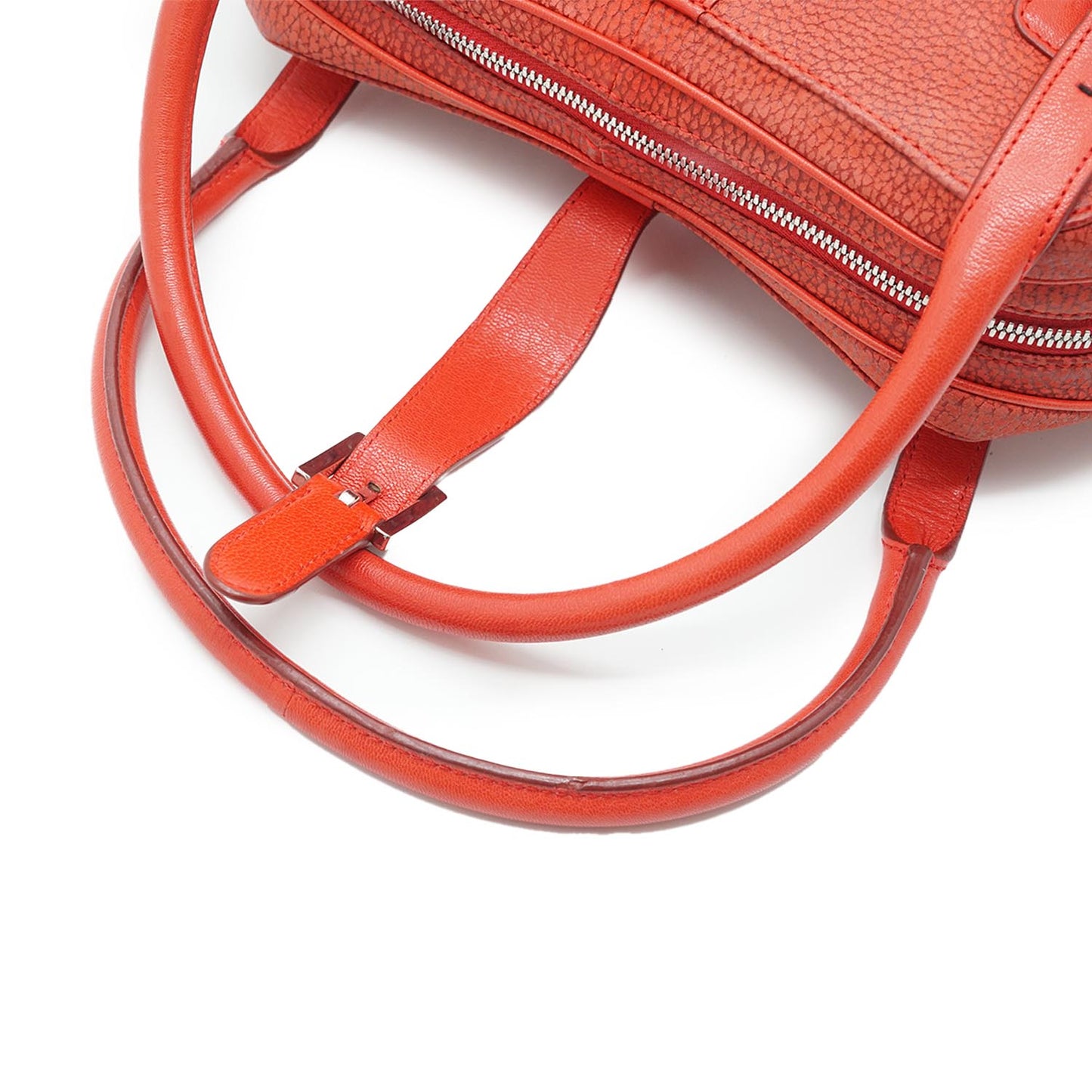 Red Leather Senda Hand Bag