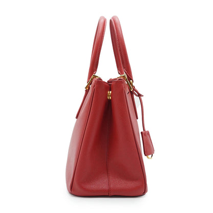 2way Saffiano Leather Galleria Hand Bag