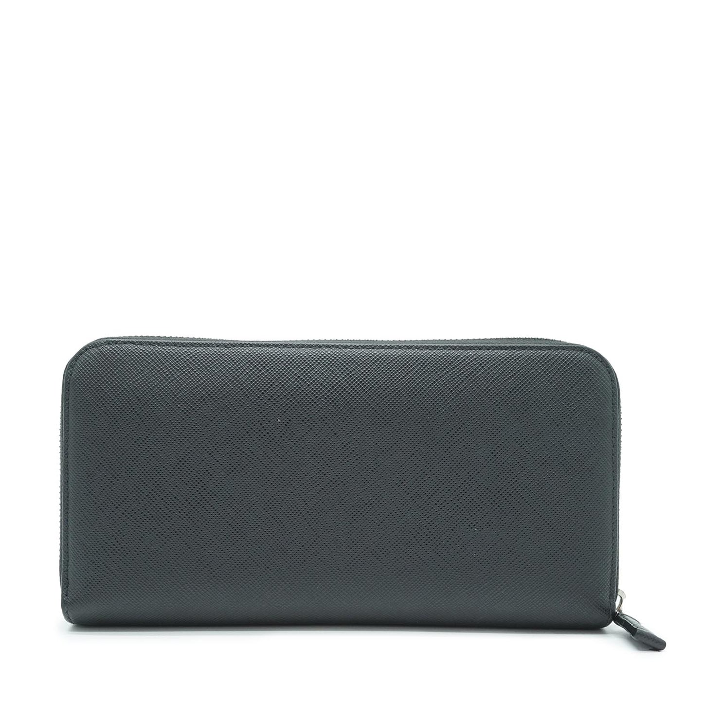 Saffiano Leather Round Long Wallet